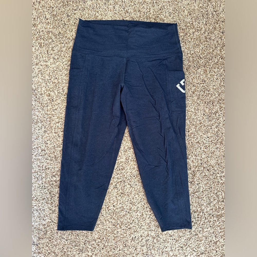 Superfit Hero Navy Heather Compression capris XL